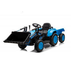 Traktor Na Akumulator Z Łyżką BW-X002A Niebieski
