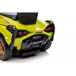 Lamborghini QLS-996T Ride-on tolózölddel