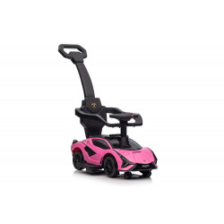 Lamborghini QLS-996T Ride-on toló rózsaszín