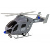 Katonai helikopter szürke hangfényszóró propellerek