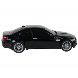 Auto R/C BMW M3 fekete távirányítós lámpák