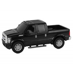 Fekete autó Ford F-350 Pick Up Friction Drive 1:28
