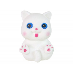 Babababa macska hosszú barna hajjal.