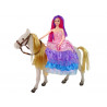 Princess baba fehér póni figurákkal, kiegészítőkkel.