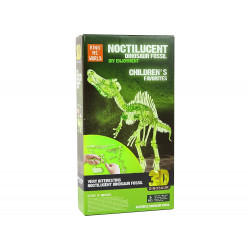 Világító, összeszerelhető dinoszaurusz csontváz