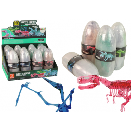 Kinyitható Dinosaur Egg Figurine Crystal Random Dinosaur