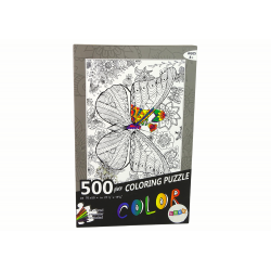 Rejtvények színezéséhez 500 elem pillangó