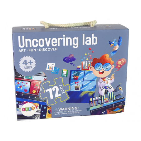 Rejtvények gyerekeknek Science Laboratory Puzzle 72 Elem