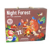 Puzzle gyerekeknek Erdei állatok Puzzle 72 Elem