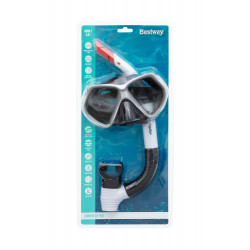 Búvárkészlet Fehér maszk Snorkel Bestway 24069