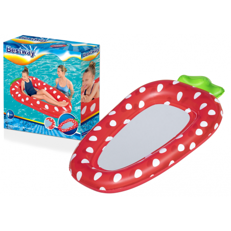 Felfújható hálós matrac eper 178 x 103 cm Bestway 43644