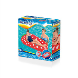 Felfújható hálós matrac eper 178 x 103 cm Bestway 43644