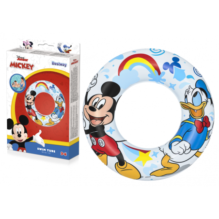 Mickey Mouse felfújható úszógyűrű 56 cm Bestway 91004