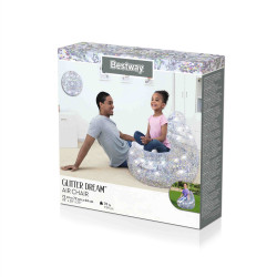 Felfújható Glitter fotel 72 x 72 x 64 cm Bestway 75105