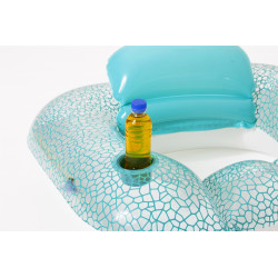 Felfújható párna úszókör, kék 102 x 94 cm Bestway 43097