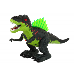 Dinosaur Breathes Fire Steam Lights Akkumulátor zöld