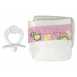 Babacumisüveges pelenkák játékkészlet