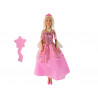 Rózsaszín Lucy Princess baba hajkiegészítők