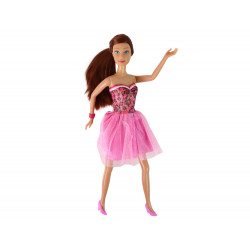 Lucy Doll rózsaszín ruhakiegészítő készlet XXL