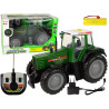 Zöld és fekete R/C távirányítós traktor