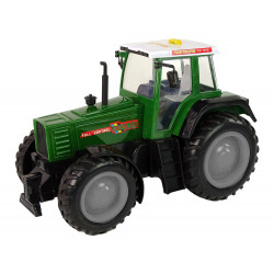 Zöld és fekete R/C távirányítós traktor