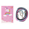 DIY Charms Unicorn karkötő készlet