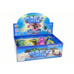 Varázshableány kagylóban 8 cm x 6,5 cm