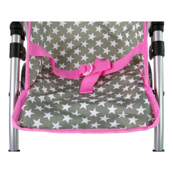 Babakocsi babakocsi Pink Stars