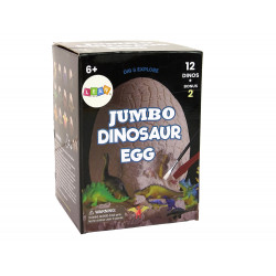 Régészeti ásatási készlet Hatalmas tojás 12 figurás dinoszaurusz