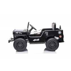 Akkumulátoros autó JH-103 Fekete 4x4