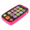 Okostelefon Touch Phone for Babies Sound Pink