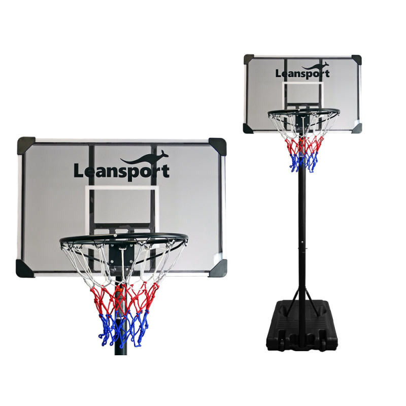 Kosárlabda Wheelie Basket Garden Fekete 260 cm