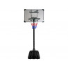 Kosárlabda Wheelie Basket Garden Fekete 260 cm
