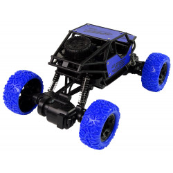 Távirányítós terepautó R/C 1:18 kék.