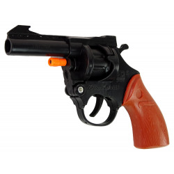Cap Pistol Revolver Fekete