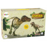 Távirányítós dinoszaurusz gőzprojektor barna
