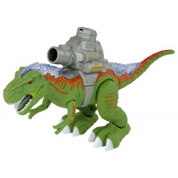 Dinoszaurusz katapulttal sétálva zöldül