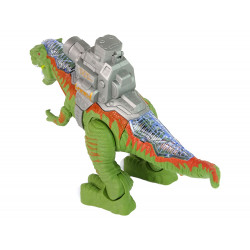 Dinoszaurusz katapulttal sétálva zöldül