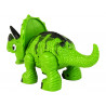 Interaktív dinoszaurusz Triceratops Steam Water Sound Green