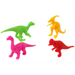 Dinoszaurusz figurák készlet tartozékokkal, 21 darab