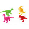 Dinoszaurusz figurák készlet tartozékokkal, 21 darab