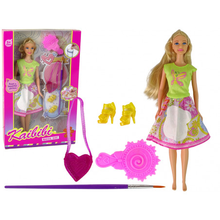 Doll hosszú hajú festő ruha
