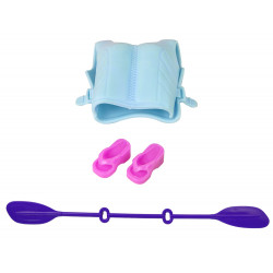 Készlet babatartozékok Kajak narancs