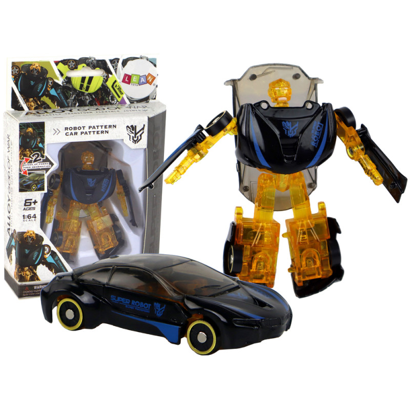 Szuperrobot autó 2 az 1-ben átalakítási méretarány 1:64