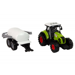 Traktor gyerekeknek pótkocsis mezőgazdasági autóval