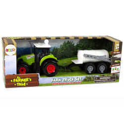 Traktor gyerekeknek pótkocsis mezőgazdasági autóval