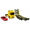 Vontató R/C Mercedes-Benz 1:26 Yellow Red