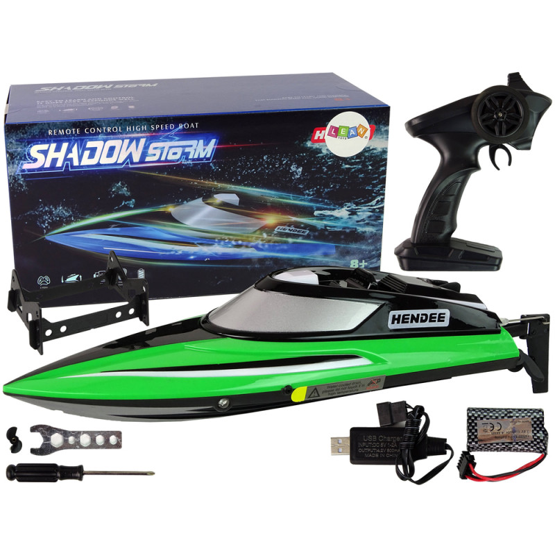 Motorcsónak R/C 2.4G Green 20-25 KM/H
