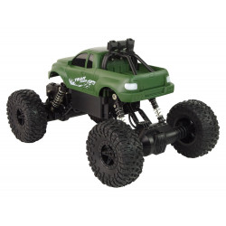 Távirányítós autós R/C 2,4 GHz 1:18 zöld