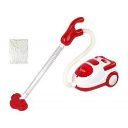 Porszívó piros hungarocell golyók